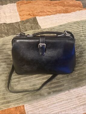 Classic Black  Satchel Handbag